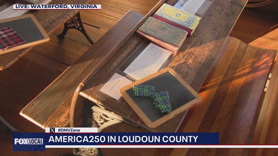 Historic Second Street School in Waterford, Virginia