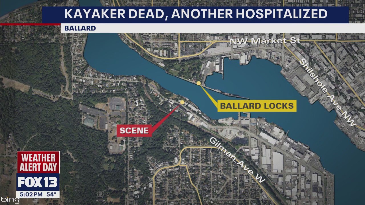 One dead, one hospitalized after boat capsizes near Ballard Locks