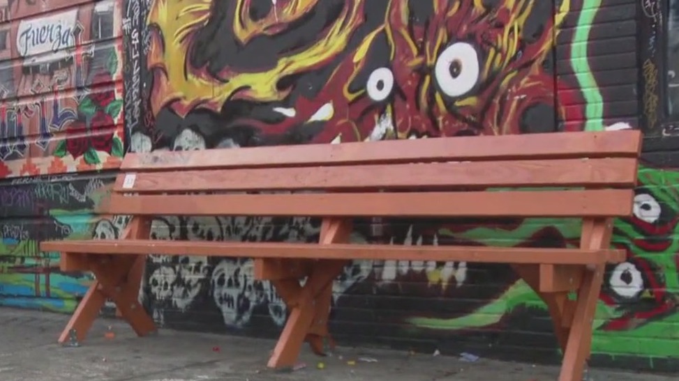 Unpermitted benches pop up at SF bus stops, stirring debate