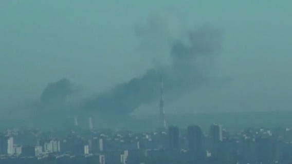 Russia strikes Kyiv energy facility