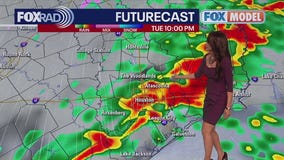 Houston weather: Rainy night Tuesday, cold expected Wednesday