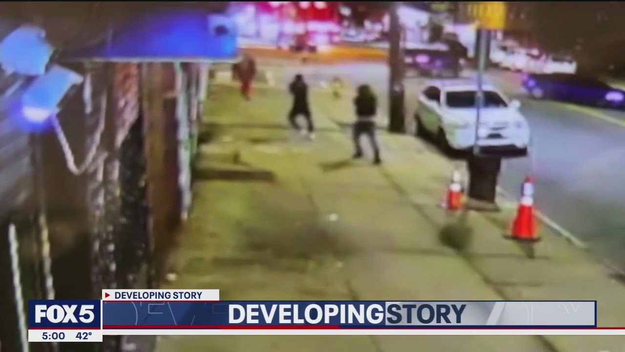 New surveillance video shows moment of Newark mass shooting that killed 10-year-old boy