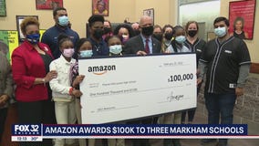 Amazon awards $100,000 to three Cook County schools