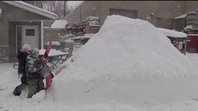 MN kids enjoy first snowstorm of the winter