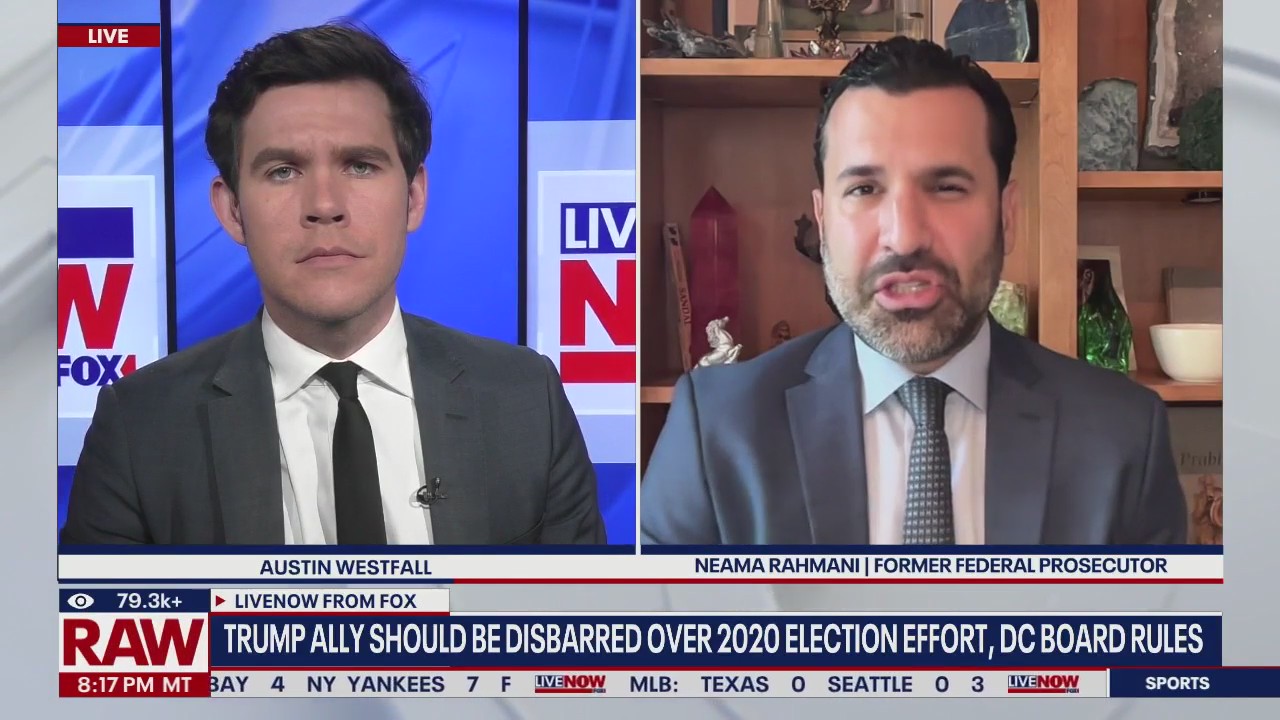 Trump ally should be disbarred over 2020 election effort, DC board rules