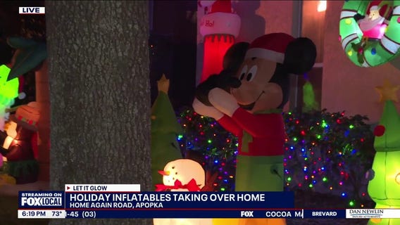 Let It Glow: Apopka inflatables take over home