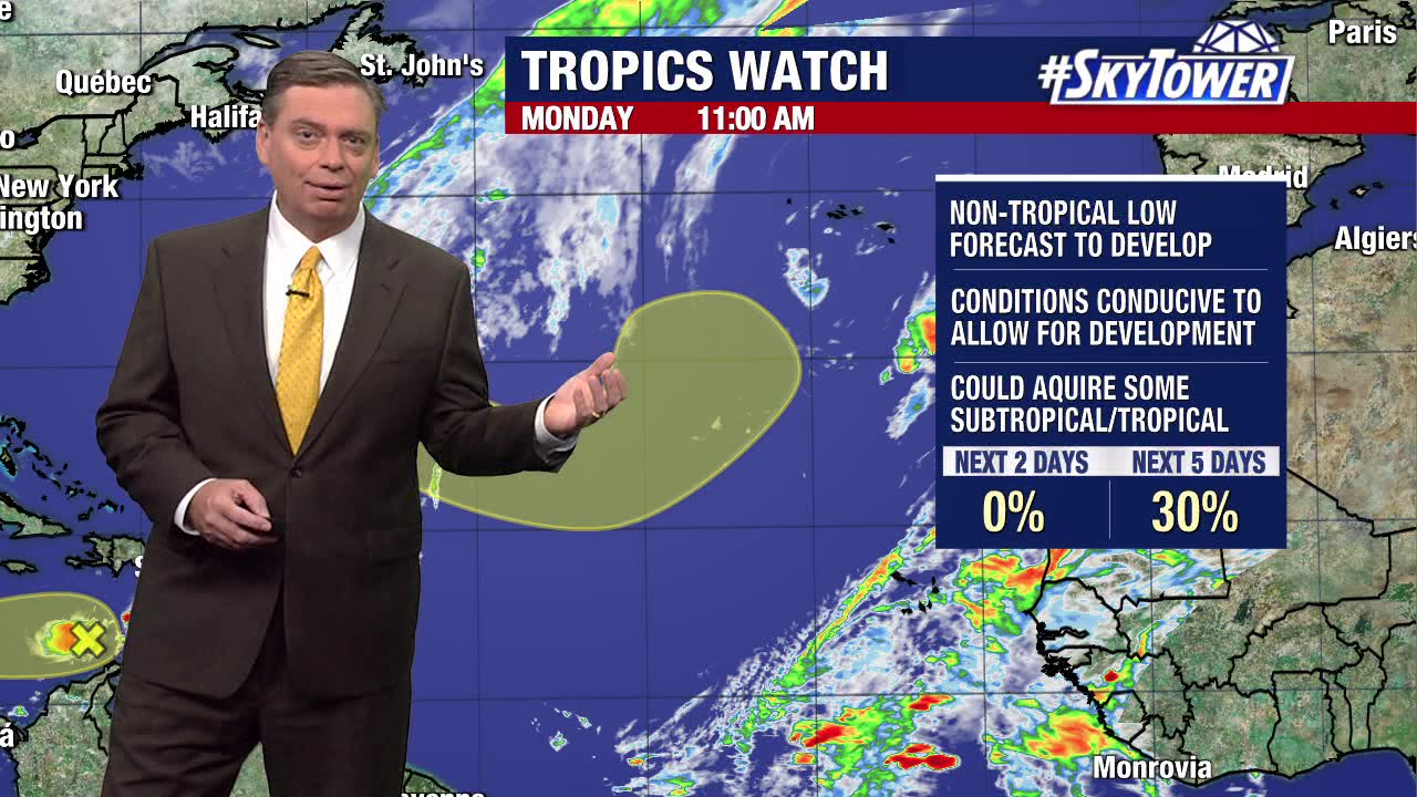 Tropics active as end of hurricane season draws near
