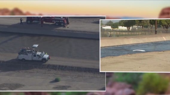 Car found submerged in Phoenix canal