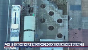 Drone helps capture Redmond, WA theft suspect