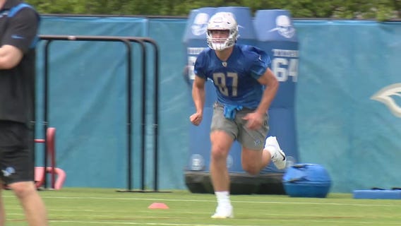 Lions Rookie Camp -- LaPorta & Campbell