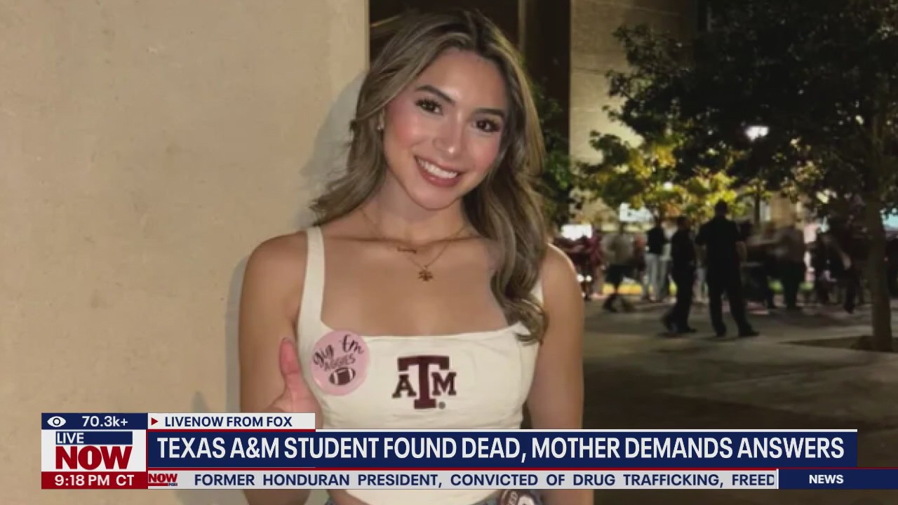 Texas A&M student found dead, mother demands answers