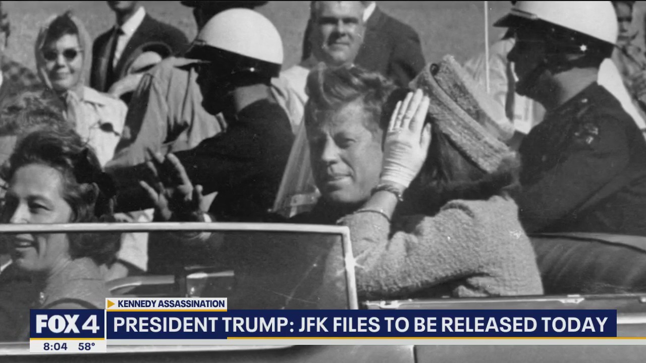 JFK's assassination filed to be released today