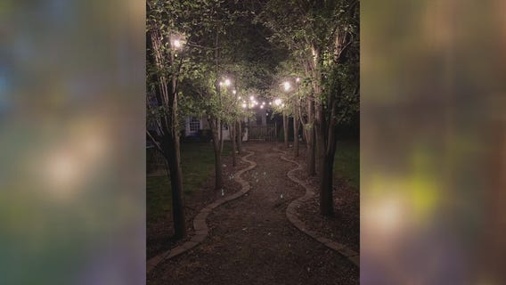 Jill of All Trades puts up landscape lighting