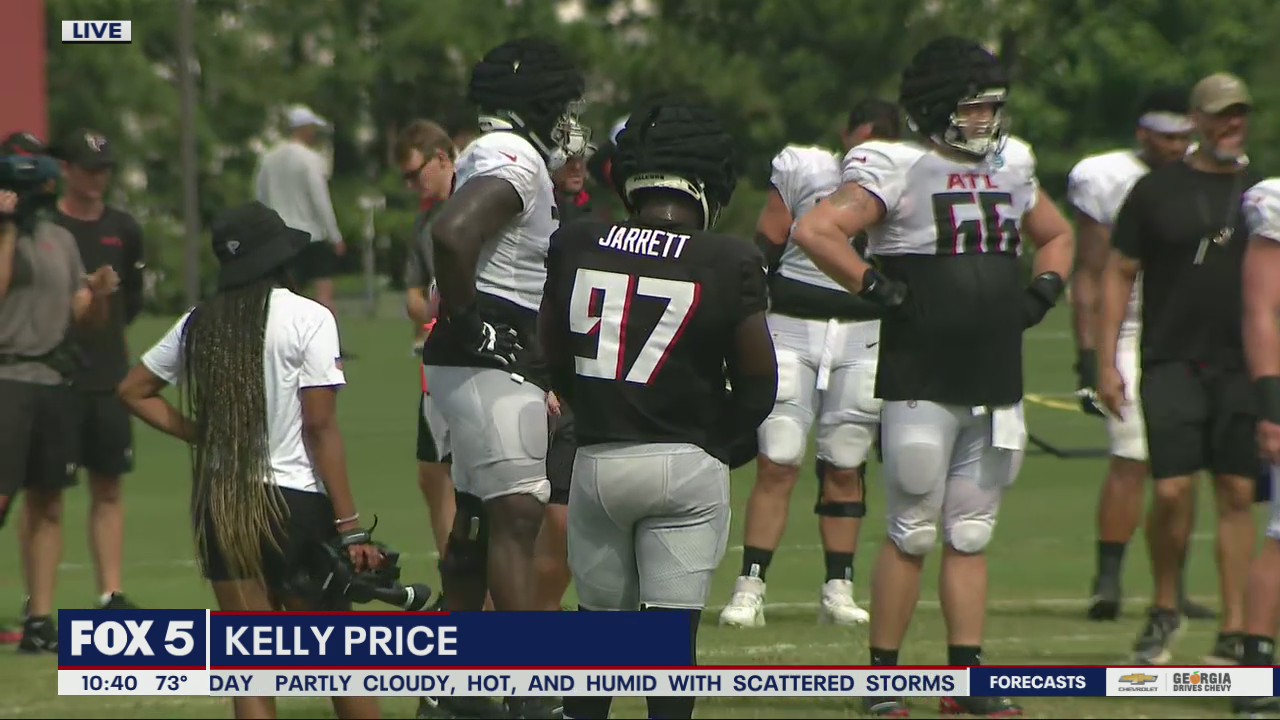 Good Day Atlanta: Grady Jarrett leading young Falcons into preseason