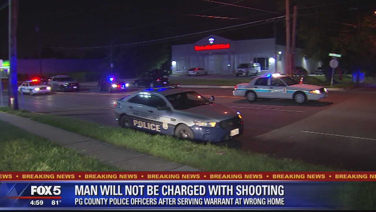 Prince George's County officers executed warrant at apartment where suspect didn't reside
