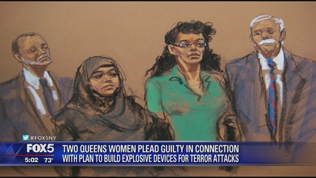 2 NYC women caught in 2015 terrorism sting plead guilty