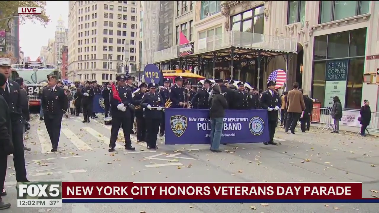 NYC Veterans Day Parade 2025