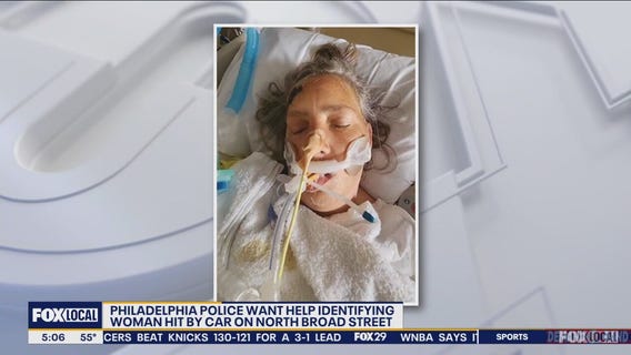 Philadelphia police want help identifying woman hit by car
