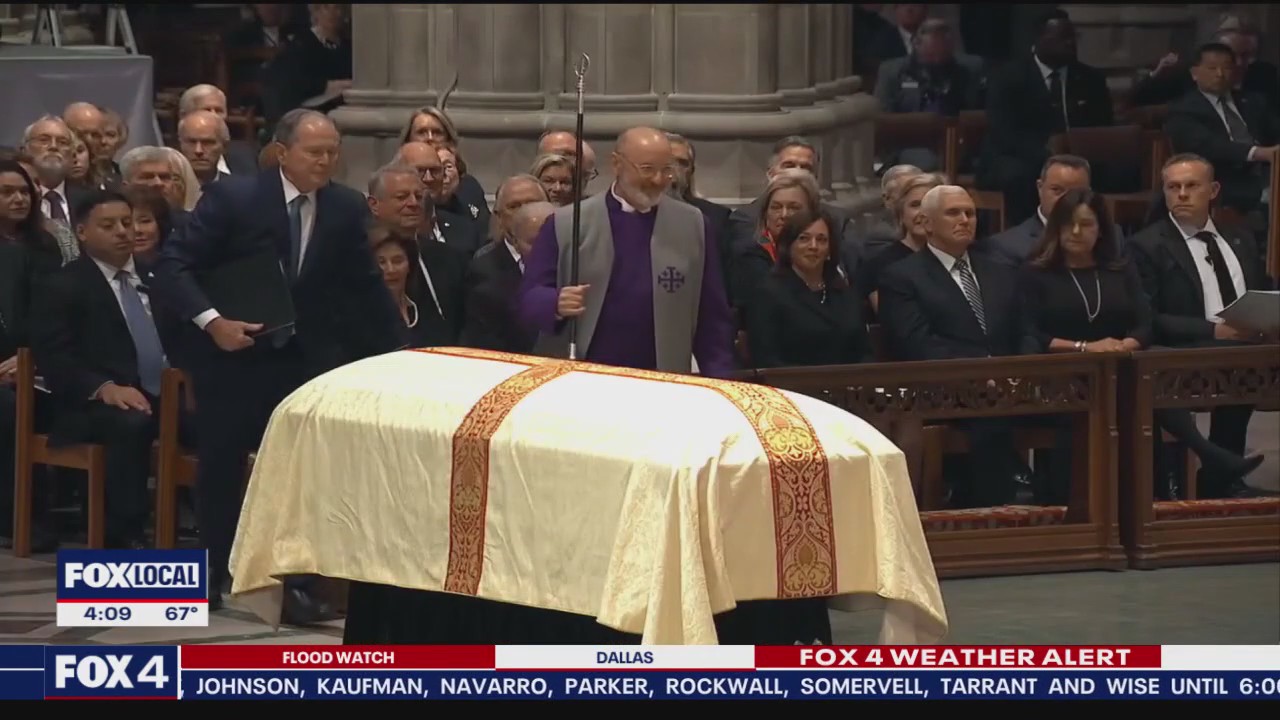 Funeral held for former VP Dick Cheney