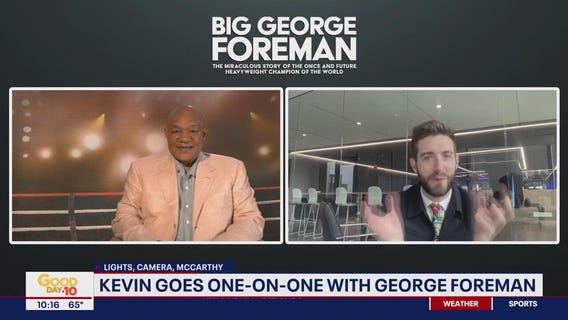 George Foreman talks new film 'Big George Foreman'
