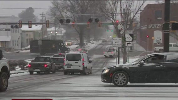 Snow in Spalding County