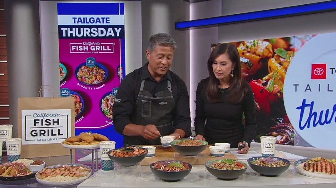 Tailgate Thursday with California Fish Grill