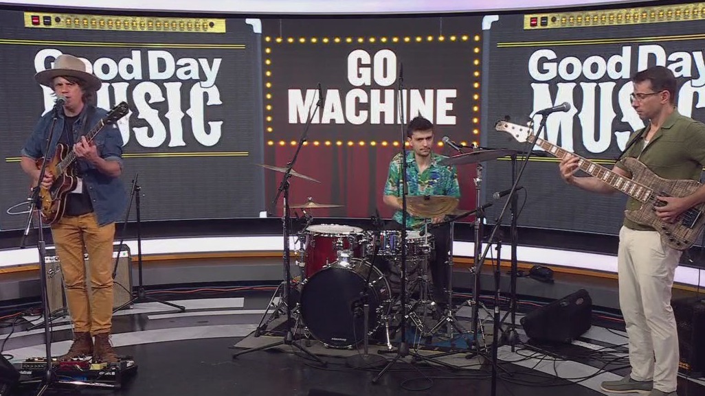 Go Machine performs in FOX 7 Austin studios