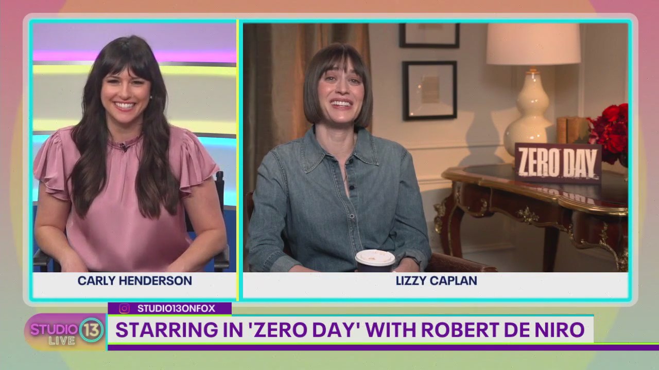 Lizzy Caplan talks starring in 'Zero Day' with Robert De Niro