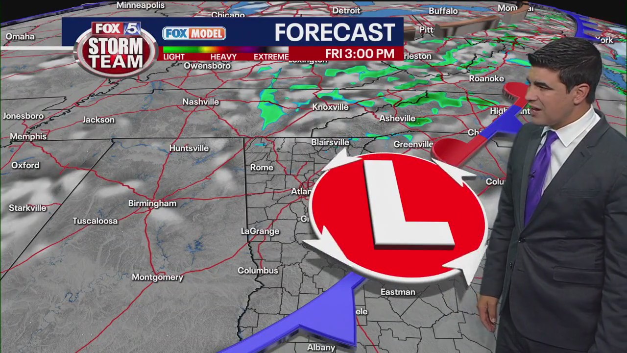 Thursday afternoon forecast | FOX 5 Atlanta