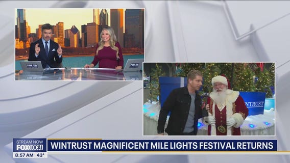 Santa reveals who's naughty and nice at FOX 32 Chicago