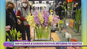 NW Flower & Garden festival returns to Seattle this week