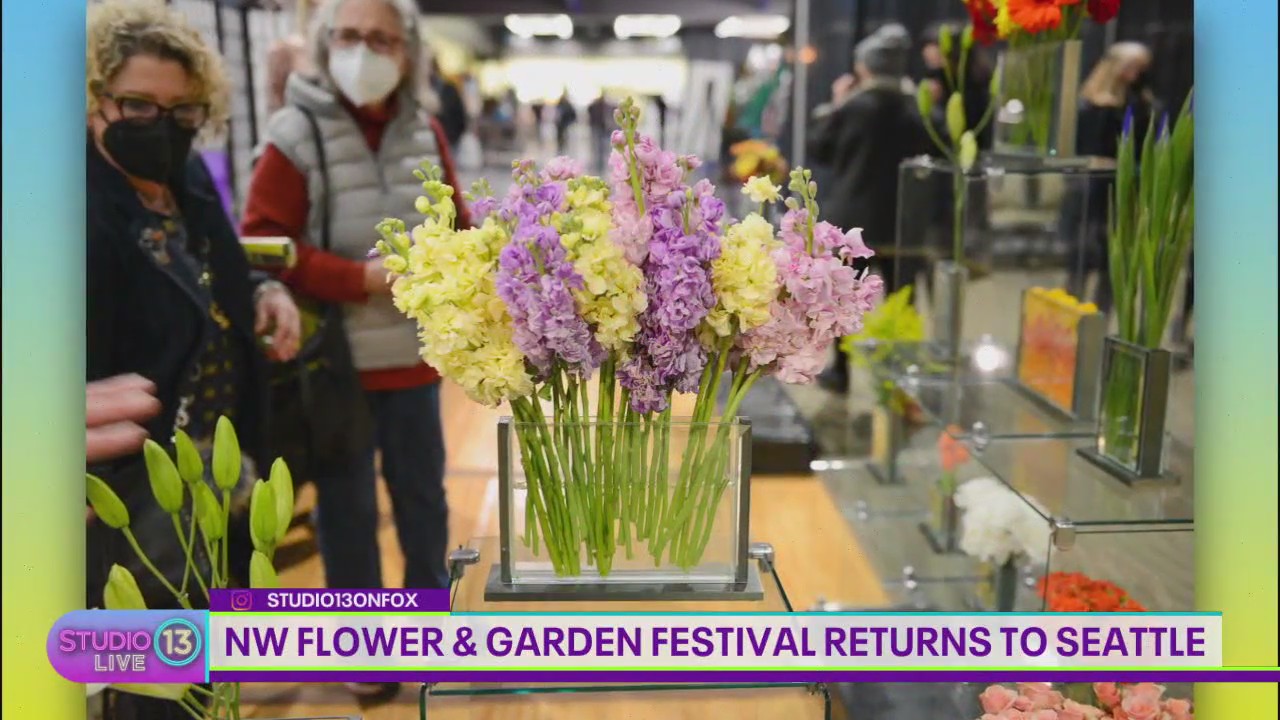 NW Flower & Garden festival returns to Seattle this week