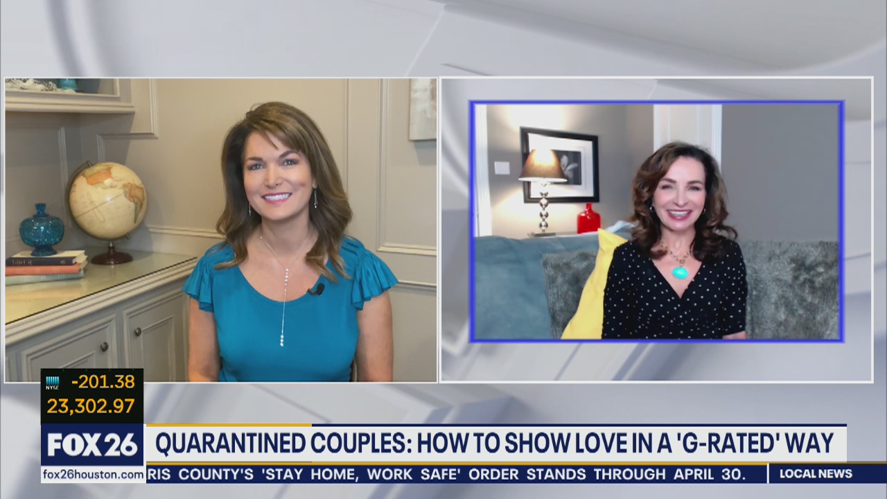 Quarantined couples: How to show love in a 'G-rated' way