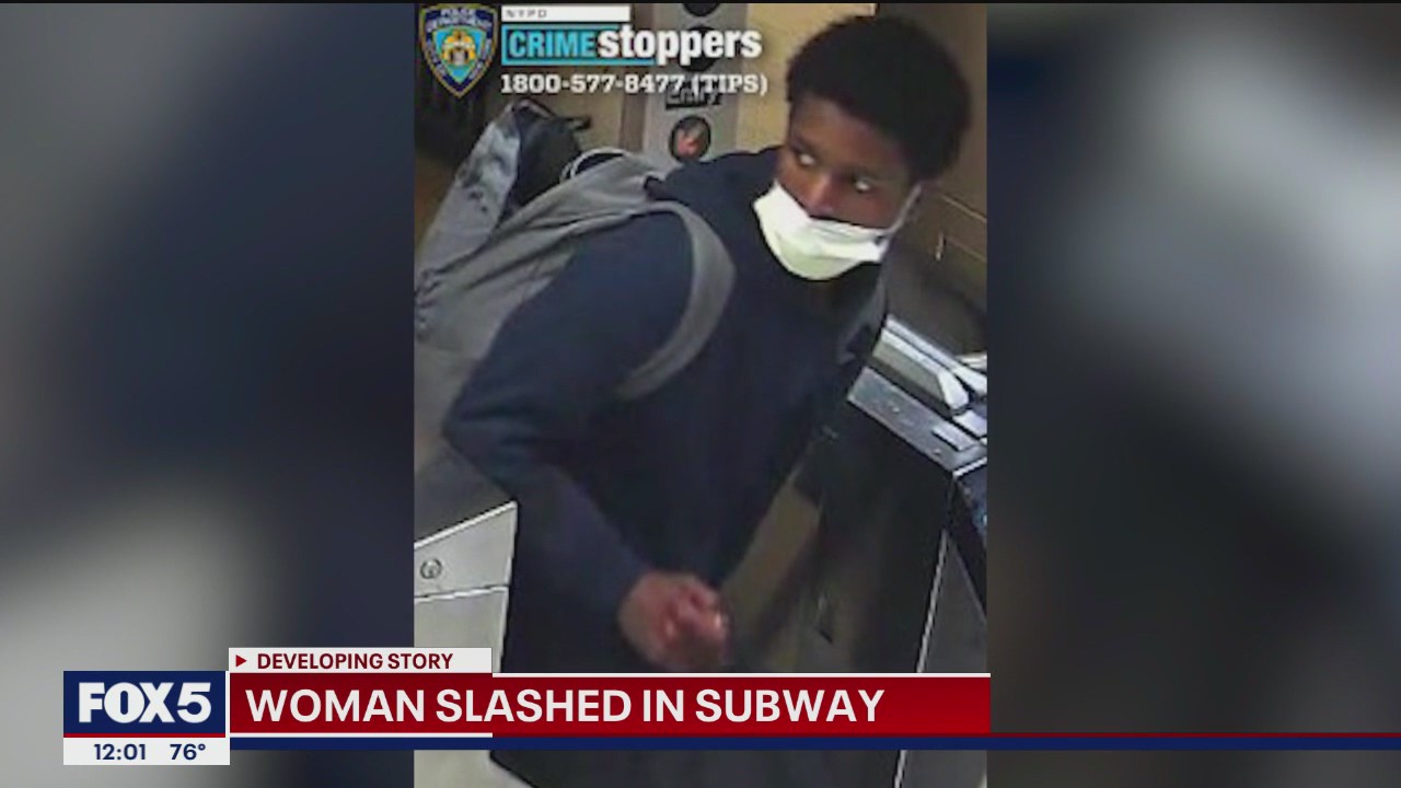 Woman slashed with knife in Lower Manhattan subway robbery