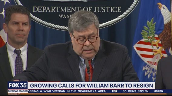 Growing calls for AG William Barr to resign