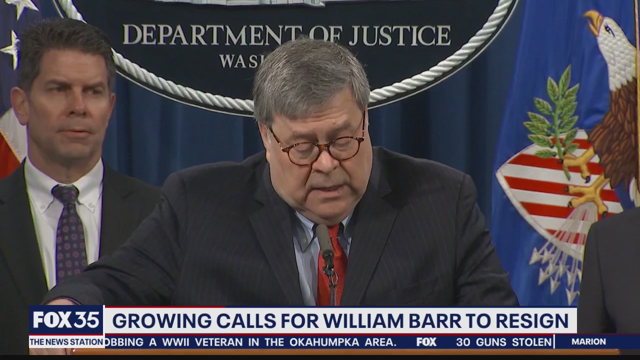 Growing calls for AG William Barr to resign