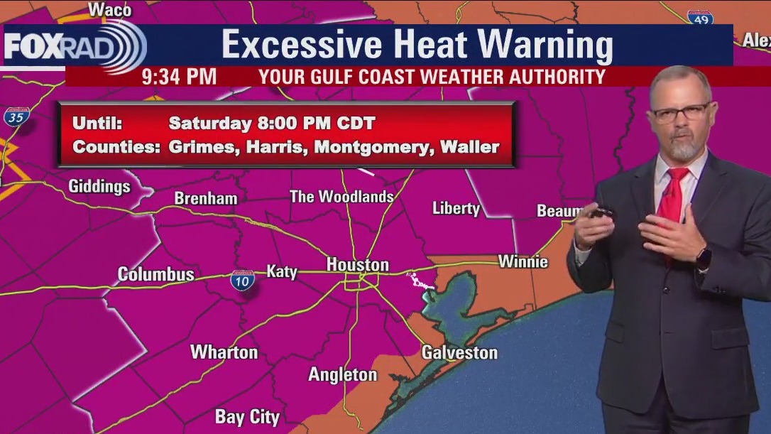 Houston weather: Excessive heat warning continues through Saturday