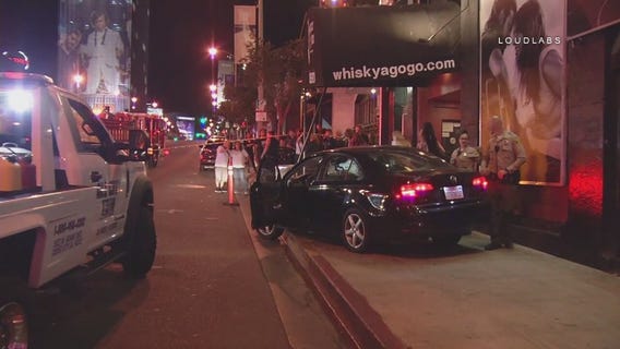 4 injured, suspected DUI driver arrested in West Hollywood crash