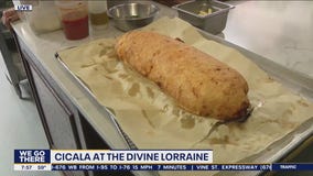 Ciciala restaurant is serving up lasagna bread at Philadelphia's Divine Lorraine hotel
