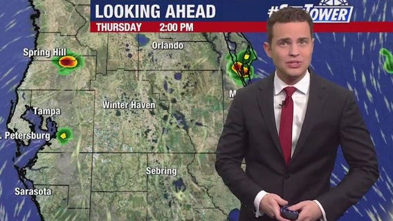 Tampa weather | Thursday afternoon forecast