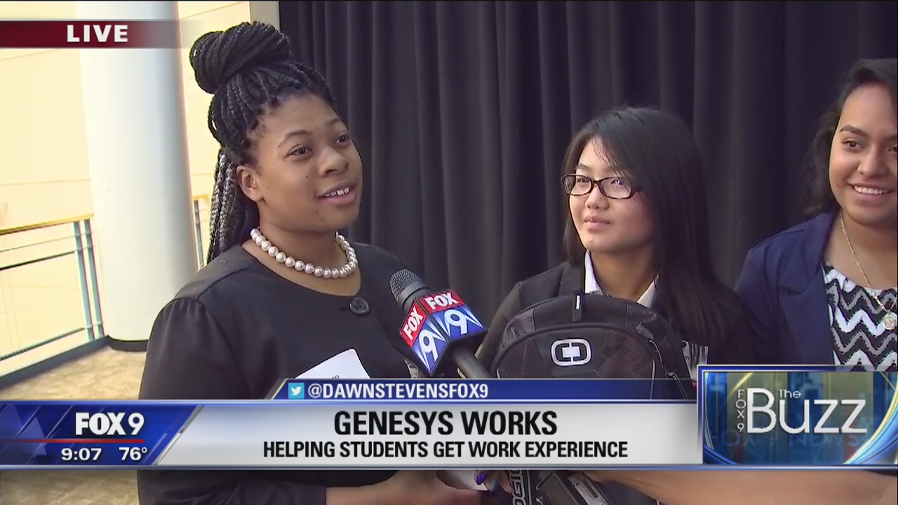 Draft Day for 300 Twin Cities students in Genesys Works program