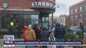 Illinois lawmakers support Starbucks unionization
