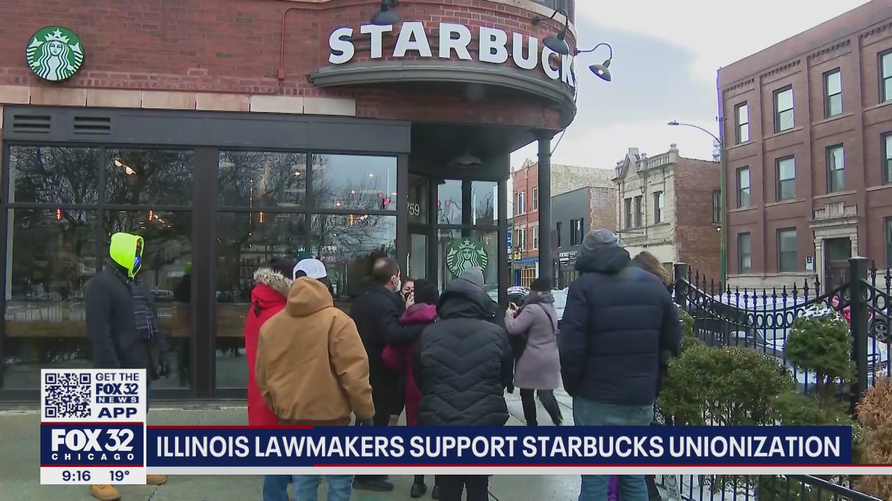 Illinois lawmakers support Starbucks unionization