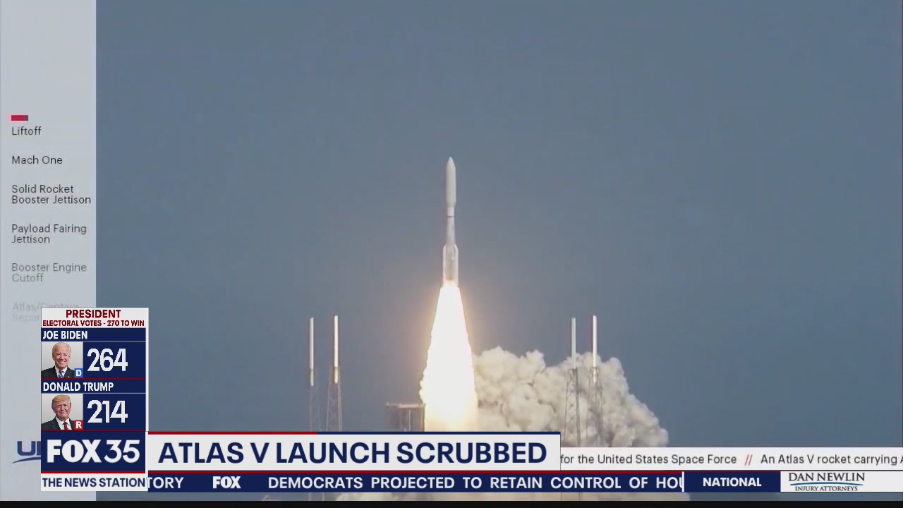 ULA scrubs launch of Atlas V