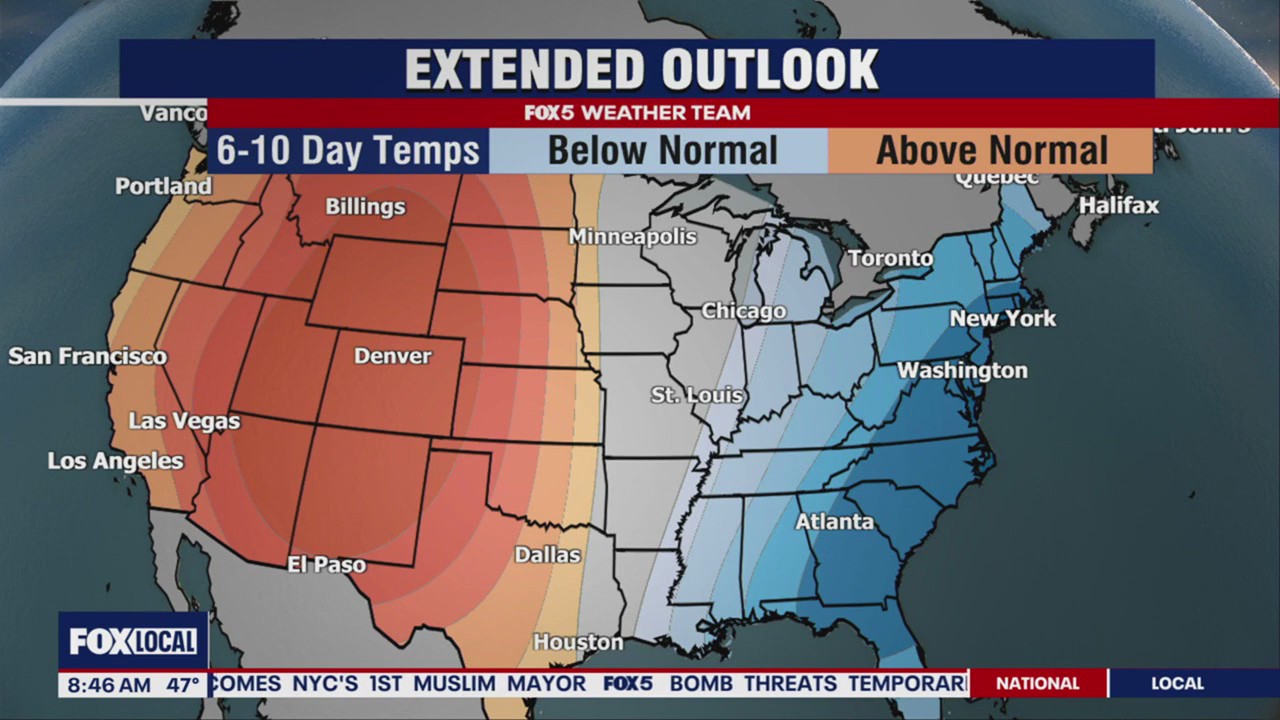 DC weather: No snow yet but coldest temps of the season next week
