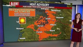 Seattle weather: Slightly cooler Monday before temperatures warm back up