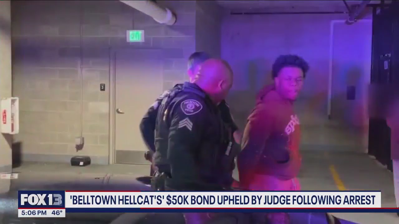 'Belltown Hellcat' arrested, $50k bond upheld by Renton judge