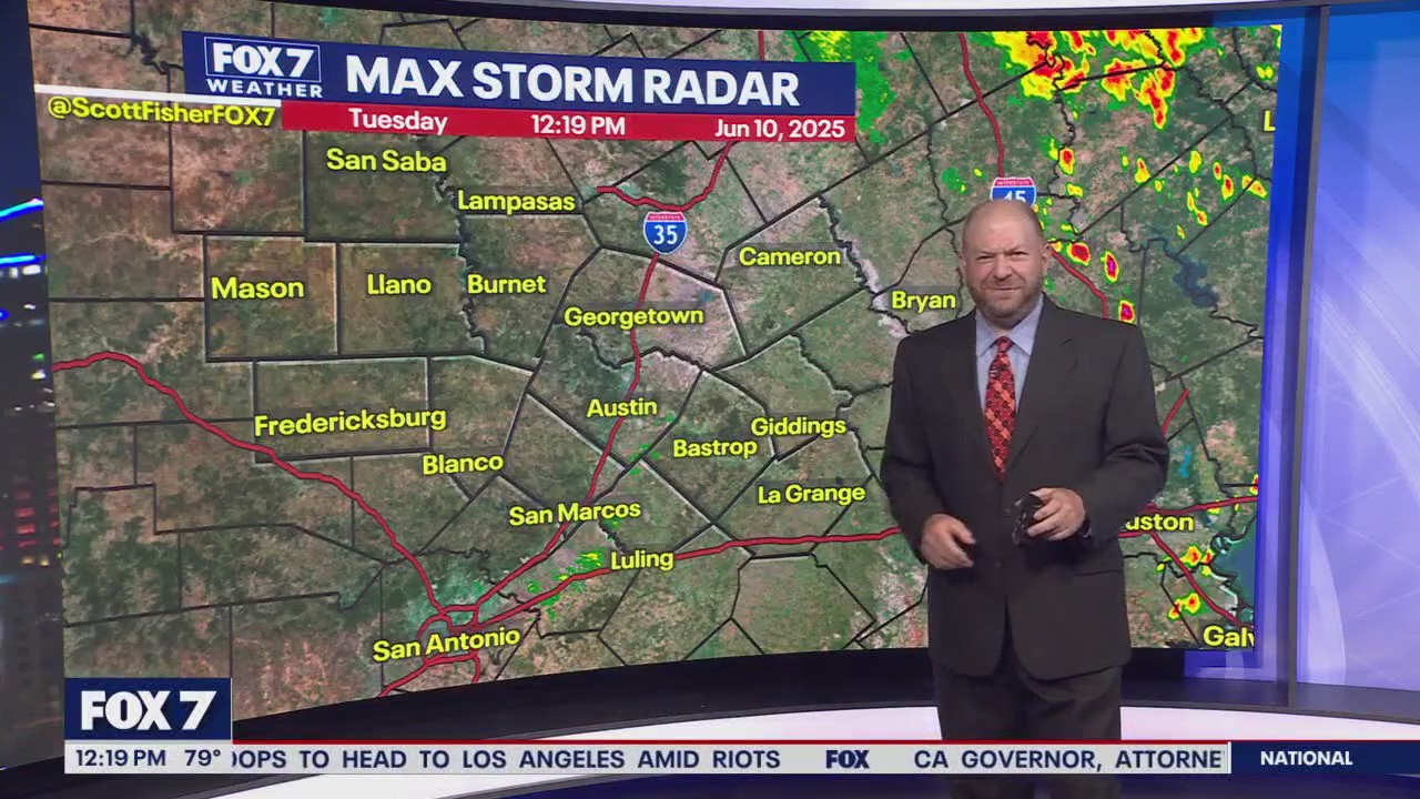 Austin weather: Dry and sunny afternoon