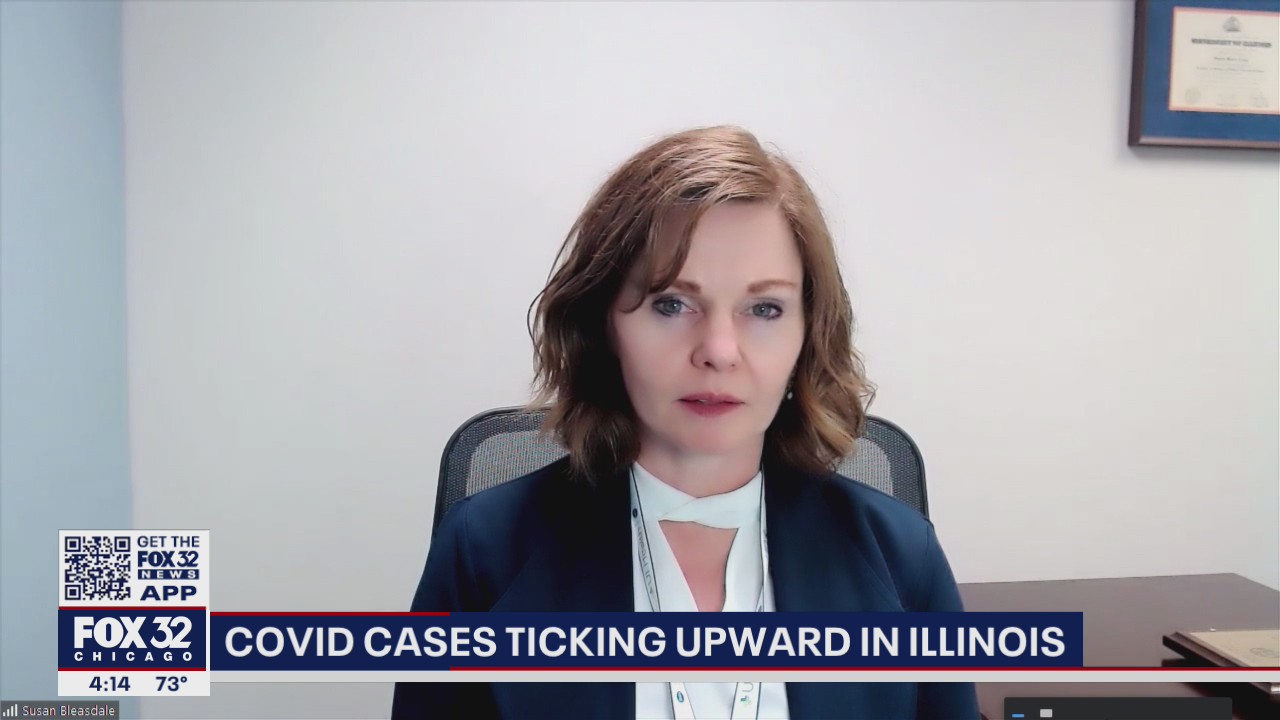 COVID-19 cases on the rise again in Illinois