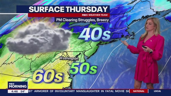 FOX 5 Weather forecast for Thursday, March 7
